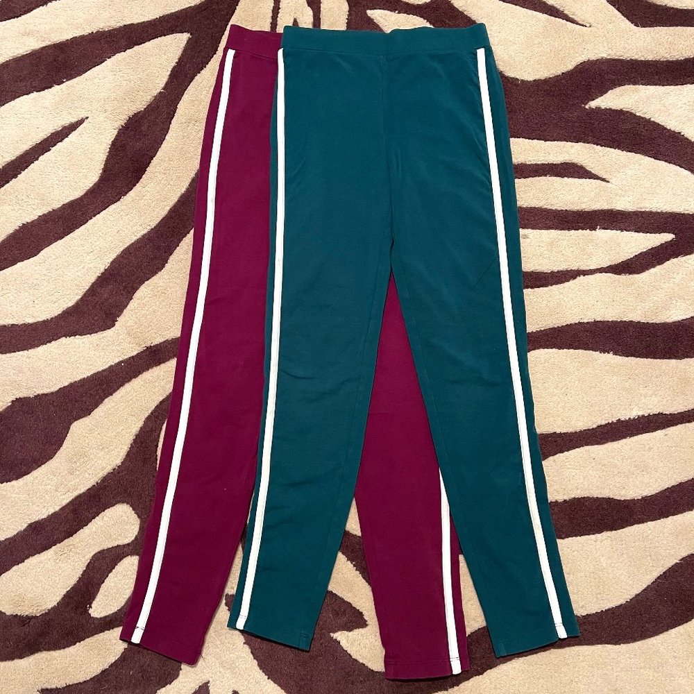 Tea Collection Matching Set Stripped Leggings